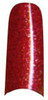 Lamour Color Nail Tips: Fuchsia Metallic - 110ct