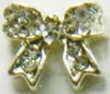 3D Rhinestones Crystal Nail Metal Charms B045