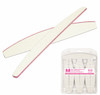 Berkeley Half Moon White Nail File - 50 Files - 80/80 grit