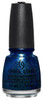 China Glaze Nail Polish Lacquer Blue-Ya ! -.5oz