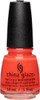 China Glaze Nail Polish Lacquer Tis The Sea-Sun -.5oz