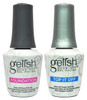 Gelish Soak OFF - FOUNDATION & TOP IT OFF - 15 ml. 0.5 oz.