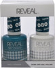 Reveal Gel Polish & Nail Lacquer Matching Duo - ROYAL TEAL - .5 oz