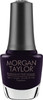 Morgan Taylor Nail Lacquer A Kiss In The Dark – Black Purple Crème - 0.5 oz