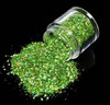 Nail Art Holographic Glitter Laser Shining Powder - Green 10 mL