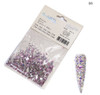 NDi beauty Crystallized HotFix Rhinestones FlatBack Mix Sizes AB Light Pink Opal - 1440 pcs