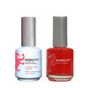 LeChat Nobility Gel Polish & Nail Lacquer Duo Set Clear Pink - .5 oz / 15 ml