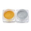 Chrome Mirror Nail Art Gold/Silver Powder - Shinning Mirror Chrome Pigment Glitter 1g