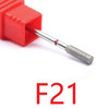 NDi beauty Diamond Drill Bit - 3/32 shank (FINE) - F21