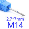 NDi beauty Diamond Drill Bit - 3/32 shank (MEDIUM) - M14