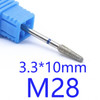 NDi beauty Diamond Drill Bit - 3/32 shank (MEDIUM) - M28