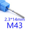 NDi beauty Diamond Drill Bit - 3/32 shank (MEDIUM) - M43