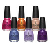 China Glaze Nail Polish Deserted Fall 2023 Collection - 12 PC Display