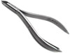 Niko Silver Cobalt Round Cuticle Nipper