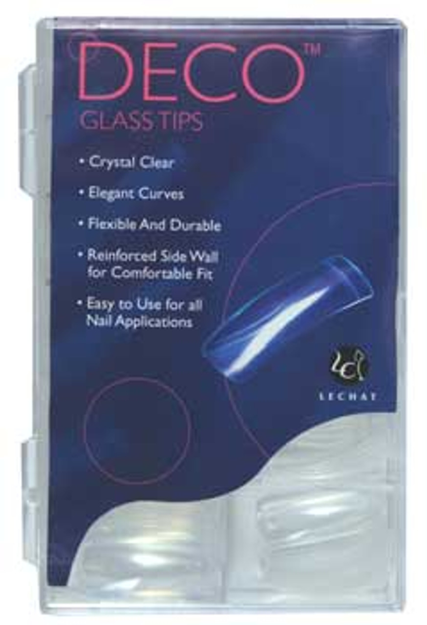 LeChat Deco CLEAR Tips - 100ct