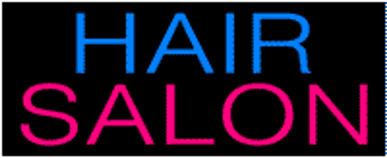 Neon Sign - Hair Salon