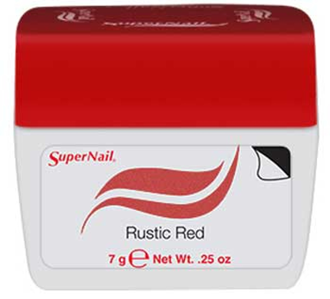 SuperNail Accelerate Soak Off Color Gel: Rustic Red - 7 g / .25 oz