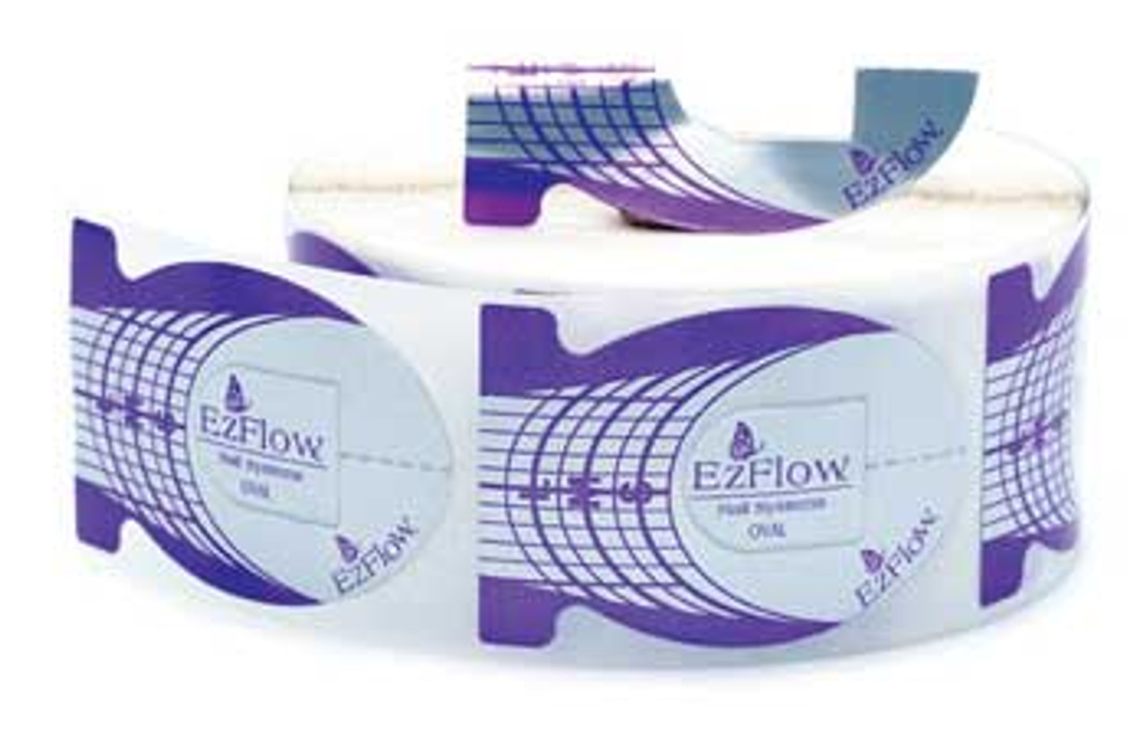 EzFlow Perfect C-Curve Forms Oval (Purple) - 500ct