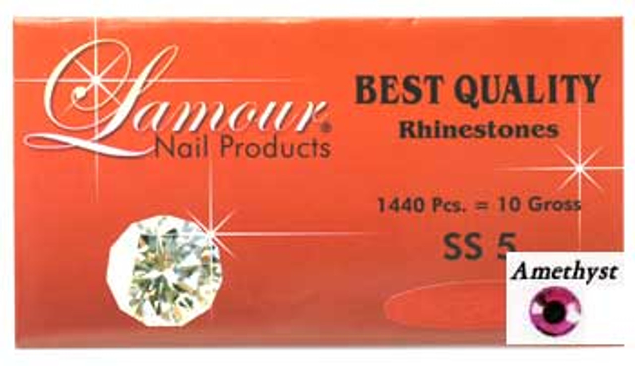 Lamour Rhinestone Color - Amethyst - 1440ct