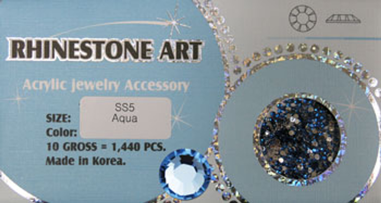 Rhinestone Art Color Aqua /1440ct