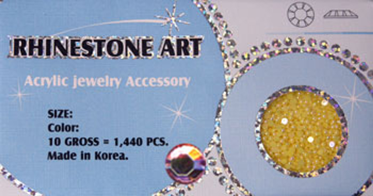 Rhinestone Art AB Color - Lt. Rose - 1440ct