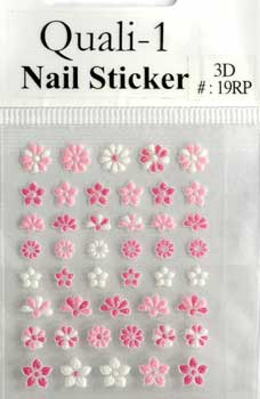3-D Nail Sticker Decal - 19RP