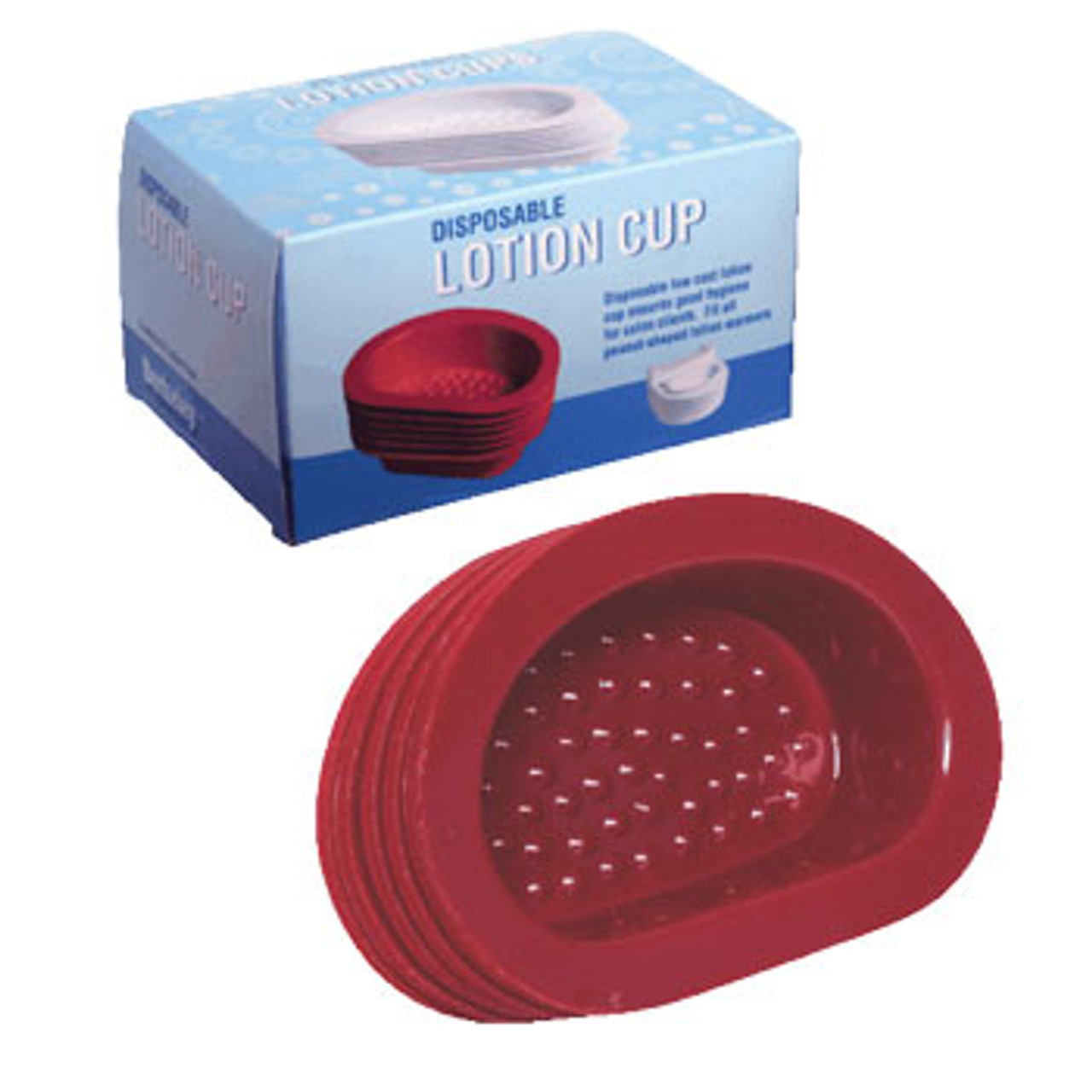 Disposable Cup For Lotion Warmer - Red 25/pk