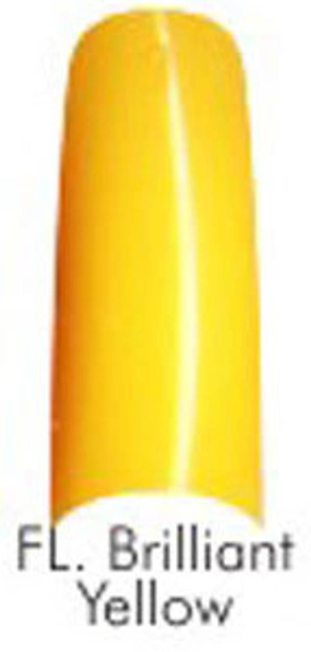 Lamour Color Nail Tips: Fl. Brilliant Yellow - 110ct