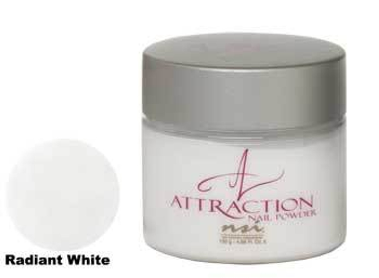 NSI Attraction Nail Powder - Radiant White - 4.58oz