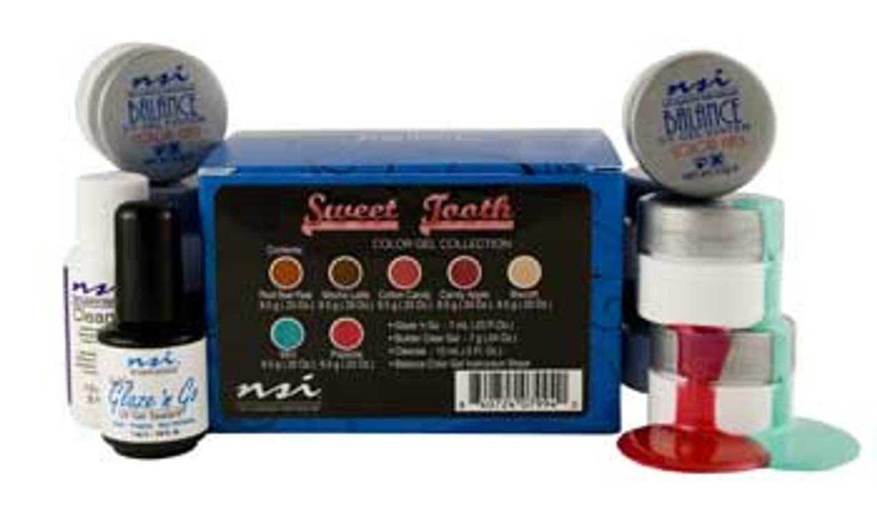 NSI Balance UV Color Gel - Sweet Tooth Collection