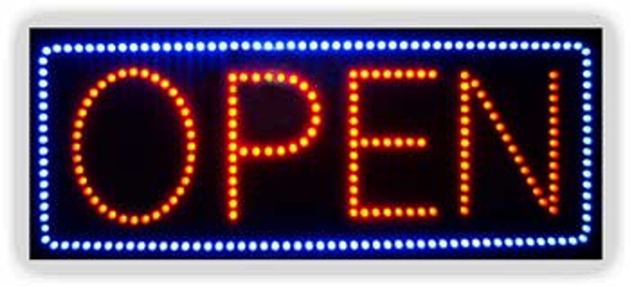 Electric LED Sign - Open L001