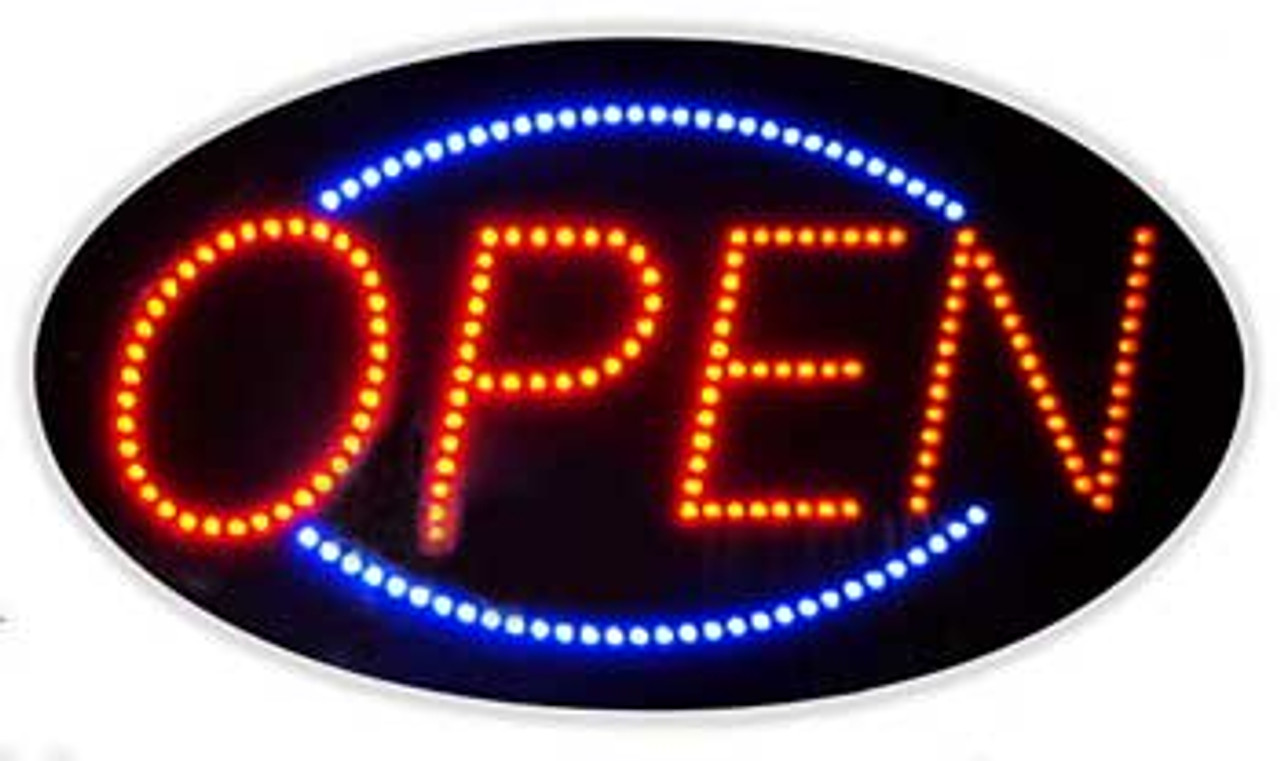 Electric LED Sign - Open L153