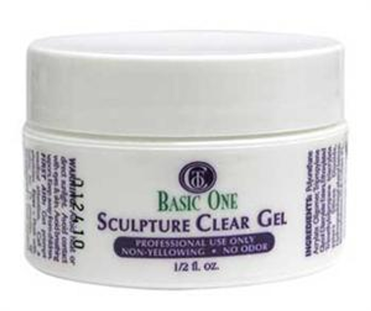 BASIC ONE - Sculpture Clear Gel 1/2oz