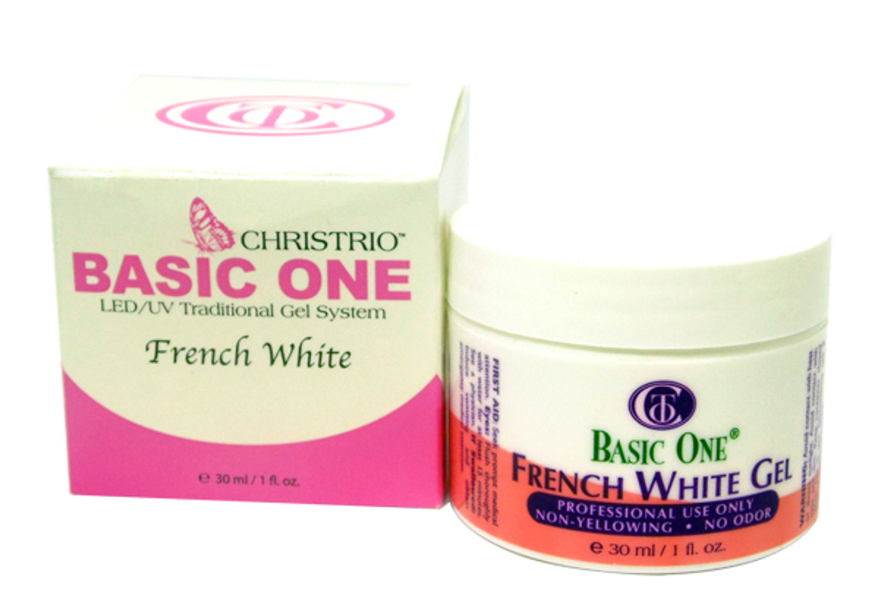 BASIC ONE - French White Gel 1oz