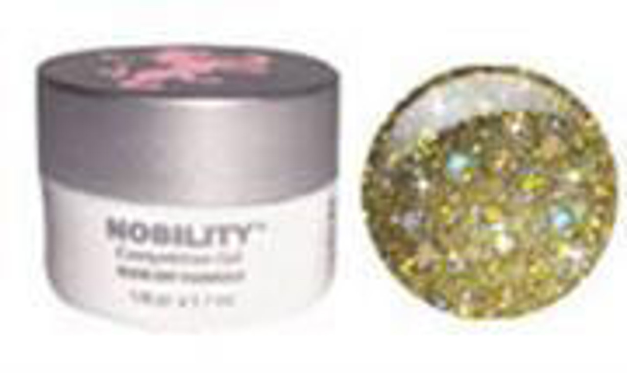 LeChat Nobility Glitter Spritz Series Gel: GOLD JEWELS - 1/8oz