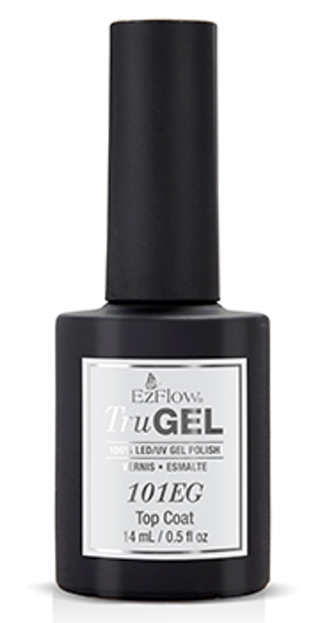 EzFlow TruGEL LED/UV Top Coat 101EG - 14 mL / 0.5 fl oz