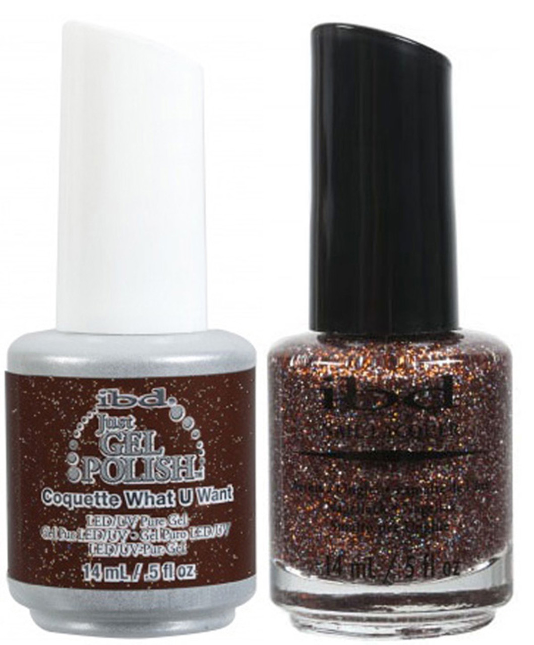 ibd Just Gel Polish & Nail Lacquer Coquette What You U Want - .5oz