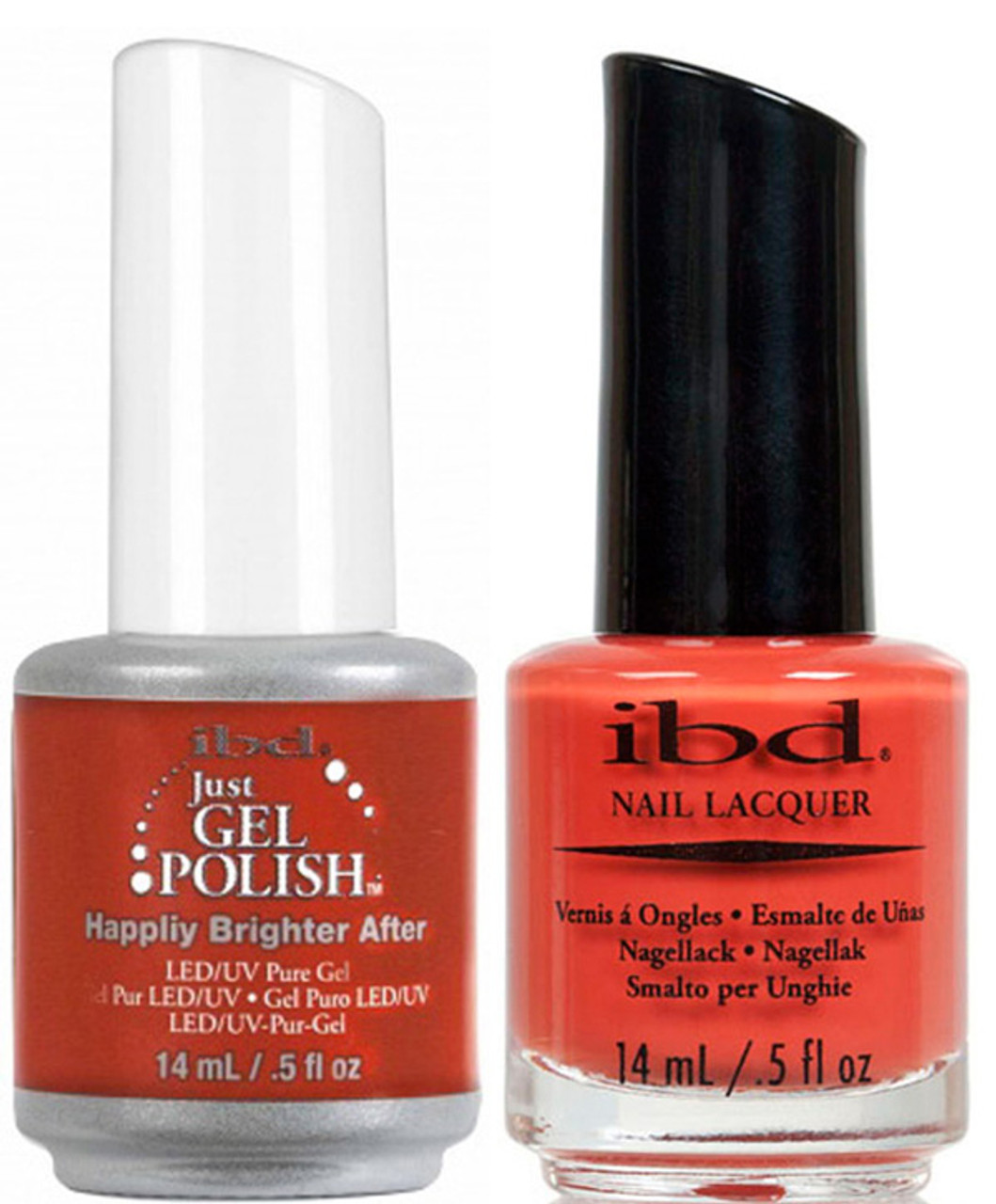 ibd Just Gel Polish & Nail Lacquer Happily Brighter After - .5oz