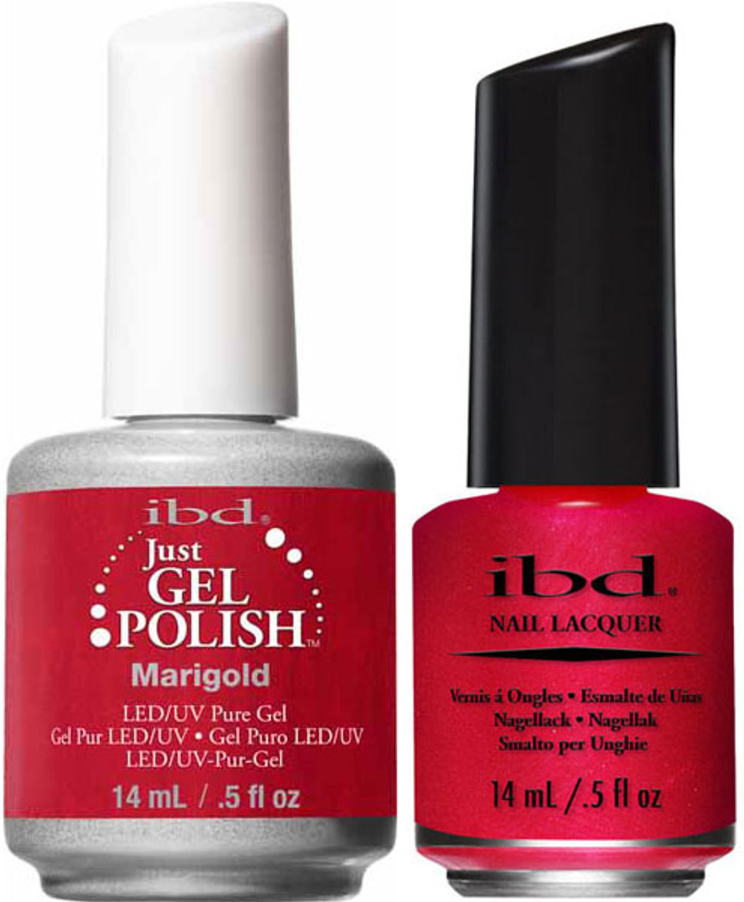 ibd Just Gel Polish & Nail Lacquer Marigold - .5oz