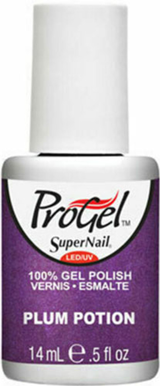 SuperNail ProGel Polish Plum Potion - Shimmer - .5 fl oz