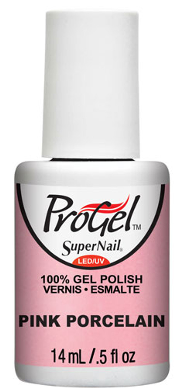 SuperNail ProGel Polish Pink Porcelain - .5 fl oz / 14 mL