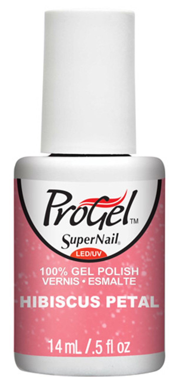 SuperNail ProGel Polish Hibiscus Petal - .5 fl oz / 14 mL