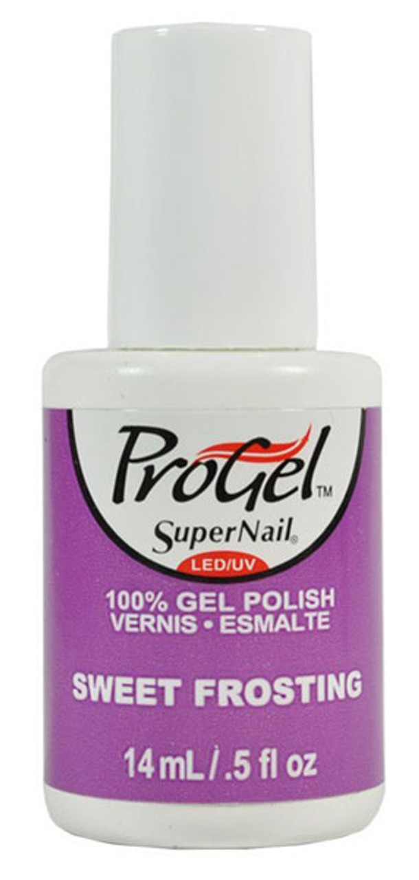 SuperNail ProGel Polish Sweet Frosting - shimmer - .5 fl oz / 14 mL