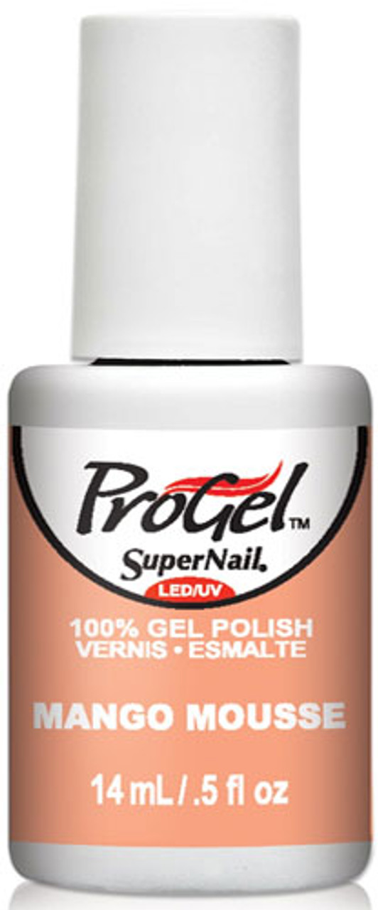 SuperNail ProGel Polish Mango Mousse - Creme - .5 fl oz / 14 mL