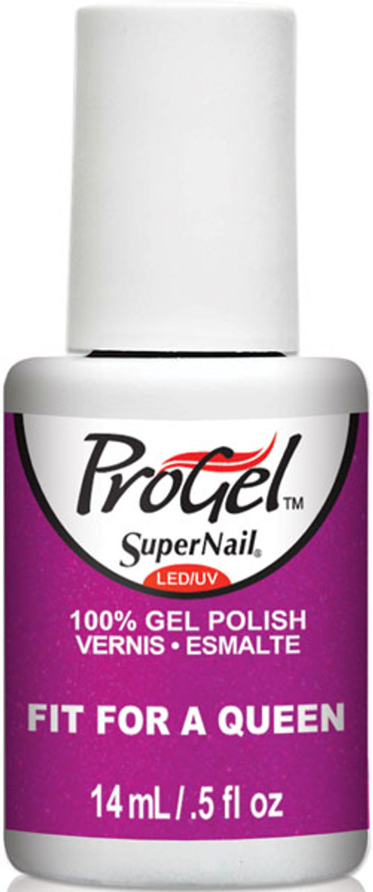 SuperNail ProGel Polish Fit For a Queen- Shimmer - .5 fl oz / 14 mL