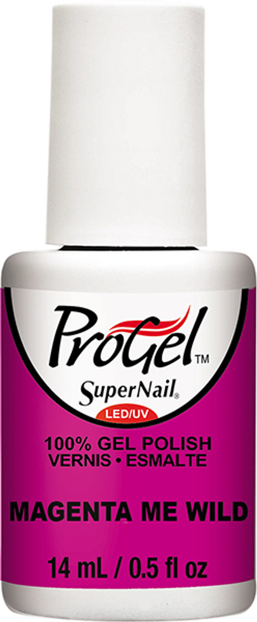 SuperNail ProGel Polish Magenta Me Wild - .5 fl oz / 14 ml
