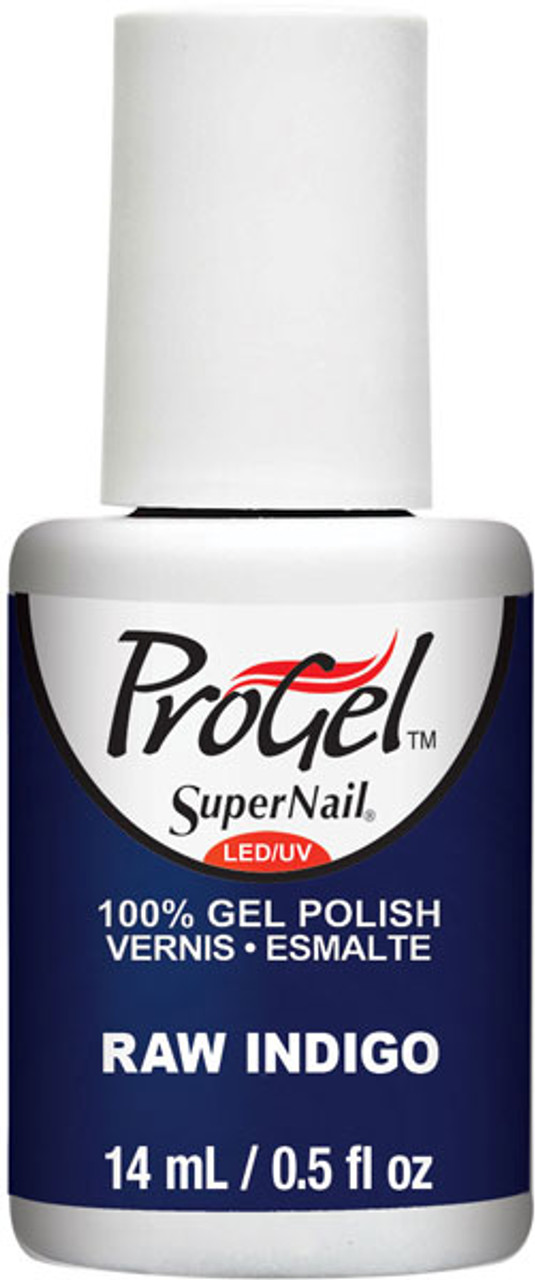 SuperNail ProGel Polish Raw Indigo - .5 fl oz / 14 mL