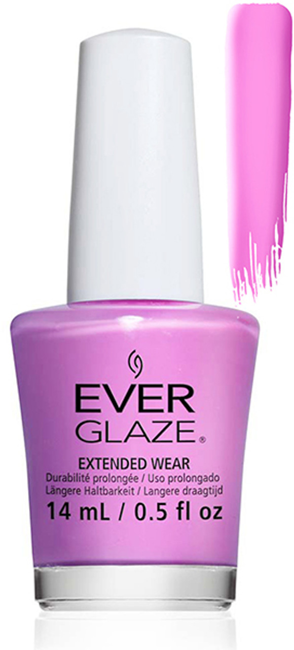 China Glaze EverGlaze  Nail Polish Ultra Orchid - 14 ml/ .5 fl. Oz.