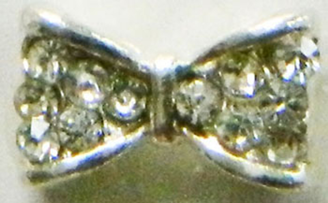 3D Rhinestones Crystal Nail Metal Charms B065