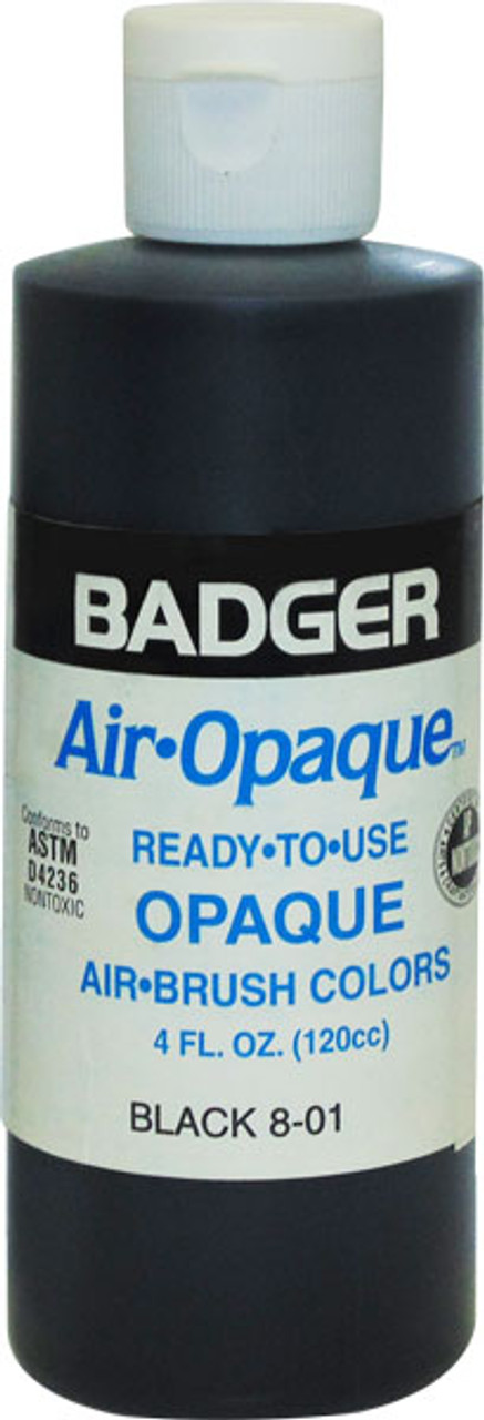 Badger Airbrush Color Black - 4oz